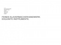klavierland-hainburg.at Webseite Vorschau