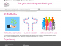 ev-bildungswerk-freising.de Webseite Vorschau