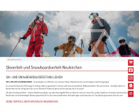 skiverleih-neukirchen.at Webseite Vorschau