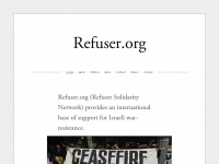 refuser.org Webseite Vorschau