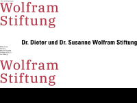Wolfram-stiftung.de