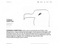 forensik-kompetenz.at Webseite Vorschau
