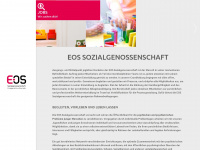 eos-jugend.it Webseite Vorschau