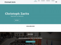 christophzarits.at Webseite Vorschau