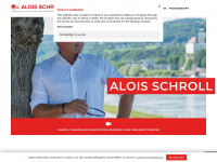 aloisschroll.at Webseite Vorschau