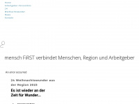 mensch-first.de Webseite Vorschau