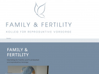 family-fertility.at Webseite Vorschau
