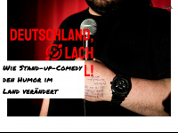 standup-comedians.de Webseite Vorschau