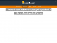 rubenbauer-abbruch.de Webseite Vorschau
