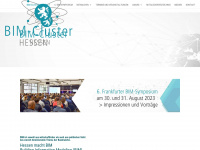 bim-cluster-hessen.com Webseite Vorschau