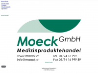 moeck.at Webseite Vorschau
