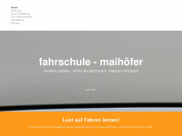 fahrschule-maihoefer.de Webseite Vorschau