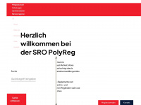 polyreg.ch Webseite Vorschau