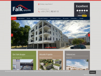 falk-immobilien.de Webseite Vorschau