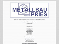 Metallbau-pries.de