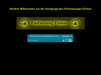 fanfarenzug-einhart.de Webseite Vorschau