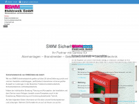 swm-elektronik.de Webseite Vorschau