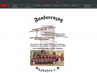 fanfarenzug-enzkofen.de Webseite Vorschau