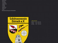 schuetzenverein-ostrach.de Webseite Vorschau