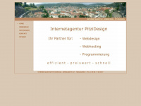 pitzidesign.de Webseite Vorschau