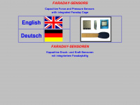 faraday-sensoren.de Webseite Vorschau