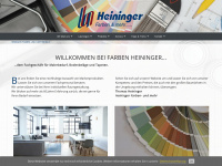 farben-heininger.de Webseite Vorschau