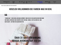 farben-max.de Webseite Vorschau