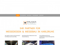 fauska-messebau.de Webseite Vorschau