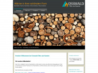 osswald-ofenbau.de Webseite Vorschau