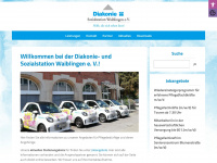 diakoniestation-waiblingen.de Webseite Vorschau