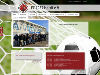 fc-hardt.de Webseite Vorschau
