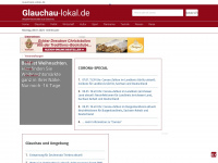 glauchau-lokal.de Webseite Vorschau