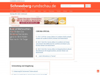 schneeberg-rundschau.de Webseite Vorschau