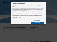 mtl-personal.de Webseite Vorschau