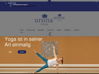 ursina-yoga.ch Webseite Vorschau