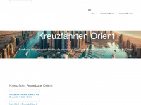 kreuzfahrten-orient.de Webseite Vorschau