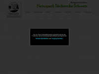 naturpark-saechsische-schweiz.de Webseite Vorschau