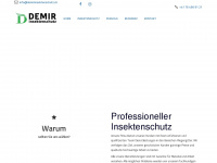 demirinsektenschutz.ch Webseite Vorschau