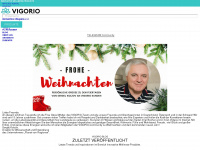 vigorio.de Webseite Vorschau