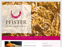 pfister-beck.ch Webseite Vorschau
