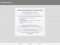 faire-domains.de Webseite Vorschau