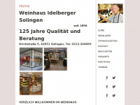 weinhausidelberger.com Webseite Vorschau