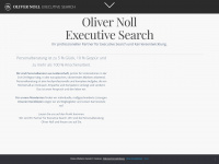 olivernoll.com Webseite Vorschau