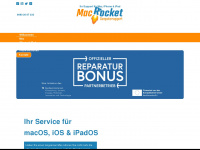 mac-rocket.at Webseite Vorschau