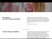 zahnhaus-stremel.de Webseite Vorschau