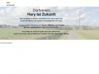 haryistzukunft.de Webseite Vorschau