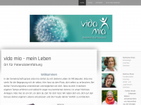 vidamia.ch Webseite Vorschau
