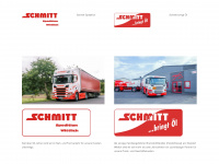 schmitt-spedition.de Webseite Vorschau