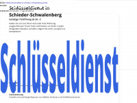 schluesseldienst-schieder-schwalenberg-24.de Webseite Vorschau