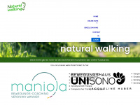 naturalwalking.ch Webseite Vorschau
